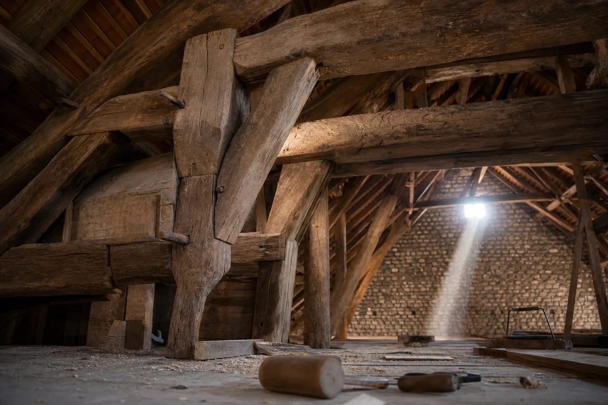 Artisan charpentier à Montbrison et dans la plaine du Forez